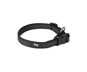 Collare K9 serie Color & Grey, 20 mm x 27-42 cm, nero-grigio