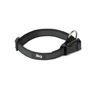 Collare K9 serie Color & Grey, 25 mm x 39-65 cm, nero-grigio