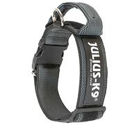 Julius-K9 collare a manico con scritta intercambiabile - nero 47-67 cm / 50 mm (200HA-K-15-P)
