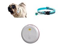 Collare Localizzatore Per Cani Senza Abbonamento, tag intelligente con copertura migliorata, funziona senza interruzioni con l'app Trova il mio, nessuna tariffa mensile, non GPS, Solo iOS