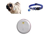 Collare Localizzatore Per Cani Senza Abbonamento, tag intelligente con copertura migliorata, funziona senza interruzioni con l'app Trova il mio, nessuna tariffa mensile, non GPS, Solo iOS