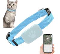 Collare Localizzatore per Gatti - Collare con GPS per Cuccioli | Protezione Sicurezza con Batteria a Lunga Durata e Localizzazione per Animali di Taglia Media e Grande