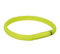 Collare luminoso Trixie USB - verde - Tg. L-XL: circonferenza 70 cm