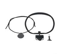 Collare magnetico per DJI per OSMO Action 6, silicone Neck Strap per vivavoce per riprese FPV, comodo e stabile per sport all'aria aperta e videografia, nero