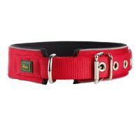 Collare Neopren Reflect 60, 49-56 cm, 45 mmNylon rosso/Neopren nero