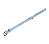 Collare Nobby Crystal Azzurro/bianco Lusso Per Cani Con Cristalli Swarovski