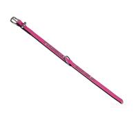 Collare Nobby Crystal Fucsia/Nero 2 File Per Cani Con Cristalli Swarovski