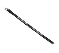 Collare Nobby Crystal Nero 3 File Con Cristalli Swarovski Per Cani