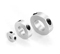 Collare per albero a morsetto doppio diviso, Anello di bloccaggio del collare 'albero a doppia divisione in lega alluminio 6-20 mm con viti for macchinari(16mm)