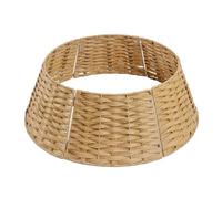 Collare per Albero di Natale, Cornice per Albero di Natale in Rattan Fatto a Mano, Base per Cesto per Collare per Albero di Natale per Decorazioni Natalizie, Cesto per Albero in