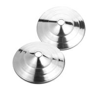 Collare per Bandiera in Acciaio Inox, Base Portabandiera Esterna | Argento, Uso Esterno e Balcone, Facile da Installare, Supporta L’asta e Completa la Base