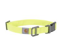 Collare per cani Carhartt in nylon Duck, completamente regolabile, resistente, in cordura a 2 strati, in tela di nylon, per cani, colore: Brite L