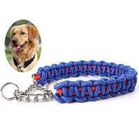Collare per Cani Collare per Cani Samoiedo Cane di Taglia Media Golden Retriever Collare Labrador Forniture per Animali Domestici Robusto E Durevole, Army Green, L