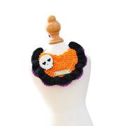 Collare per cani e gatti a tema Halloween Ventilato Regolabile Collare Con Riflettente Trim Partiti Decorazione Strisce Riflettenti Collare Cane