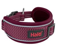 Collare per cani Halti Anatomia | Taglia XS, Magenta | Design ampio consigliato per la distribuzione della pressione, Regolabile e Imbottito, Guinzaglio e Pettorina coordinati