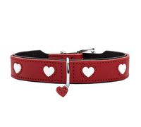 Collare Hunter Love, rosso - Tg. 47: circonferenza 38 - 44 cm
