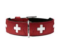 Collare per Cani Hunter Swiss Rosso/Nero [38-43.5 cm]