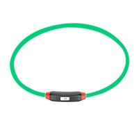 Collare per Cani Illuminato, Collare Luminoso per Cani di Taglia Media Collare a LED Ricaricabile Tramite USB Collare per Cani a LED Collare per Cani Che Si Illumina Al Buio per