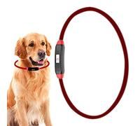 Collare per Cani Illuminato, Collare Luminoso per Cani di Taglia Media Collare per Cani a LED Collare per Cani Che Si Illumina Al Buio Collare a LED Ricaricabile Tramite USB per