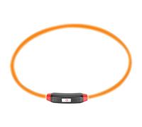 Collare per Cani Illuminato, Collare per Cani a LED Collare a LED Ricaricabile Tramite USB Collare per Animali Luminoso per Cani di Taglia Media Collare per Cani Che Si Illumina