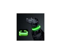 Collare per cani impermeabile ricaricabile Glow Master, collare a LED per cani con visibilità per passeggiate notturne sicure, ricaricabile
