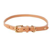 Collare per cani in pelle marrone Oyoy Robin 58 cm