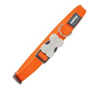 Collare per Cani Red Dingo Liscio Arancio [1,5 x 24-36 cm]