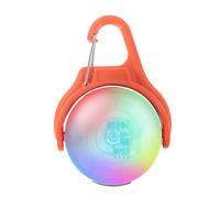 Collare per cani - Ricaricabile LED Clip On - Luce per cani, visibilità multicolore, per una notte sicura | Luminoso e durevole USB per campeggio, arrampicata in montagna, IPX8 Outdoor Pet Safety Ad