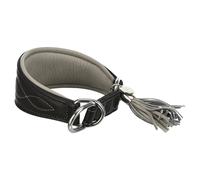 Collare Per Cani Trixie Active Comfort Con Sistema Di Blocco Nero/Gri, NUOVO