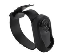 Collare per Cani Videoregistratore Indossabile Grandangolare 1080P HD Piccola Fotocamera con Clip Posteriore Schermo IPS da 0,96 Pollici, Obiettivo con Apertura Ultra Ampia per