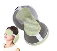 Collare per cuscino Airplane, morbido sonno Headrest with Eye Cover - Airplane Pillows For Ultimate Travel Relaxation With Eye Cover,for Vacation Camping Working Office Sleeping Resting Relaxing