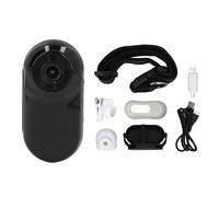 Collare per Fotocamera per Gatti, Telecamera per Collare per Cani Wireless HD 1080P con Registrazioni Video, Mini Telecamera per Corpo Senza WiFi, Telecamera per Azioni Sportive