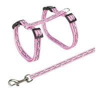 Collare per gatti con guinzaglio 27-45 cm/10 mm variabile