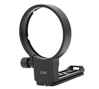 Collare per Montaggio su Treppiede per Obiettivo, Anello per Montaggio su Treppiede per Collare per Obiettivo in Lega di Alluminio con Foro per Vite da 1/4 Pollici 3/8 Pollici E