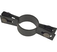 Collare per pali tondi linea grigio metallo diametro 48 mm