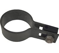 Collare per pali tondi terminale grigio metallo diametro 38 mm