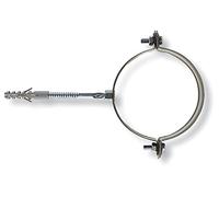 COLLARE PER PLUVIALI TONDO Zincato (Ø 100 mm.)