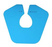 Collare per Tagliare i Capelli,ANGGREK 1 Silicone Salon Barber Hair Cutting Cape Neck Wrap Guard Pad per Parrucchieri(20 * 20 * 4cm-blu)
