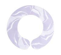 Collare per tagliare i capelli, collare in silicone impermeabile, per barbiere e tagliare i capelli, per saloni di bellezza