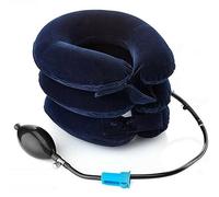 Collare Per Trazione Cervicale Collo 3 Strati Ad Aria Cuscino Gonfiabile