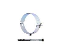 Collare per Tubi Fumo e Tubi Leggeri in Acciaio Inox AISI 304 120 mm