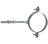 COLLARE PER TUBI PLUVIALI 120MM - FISCHER - ZINCATO COMPLETO