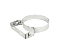 Collare pesante da 230mm regolabile fascetta murale AISI 304