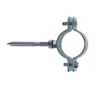 Collare Pesante in Acciaio Zincato per Tubi Cpt 1 P Tubi Ø 31 mm 10 Pezzi