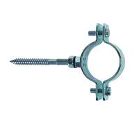 Collare Pesante in Acciaio Zincato per Tubi Cpt 2 P Tubi Ø 57 mm 10 Pezzi