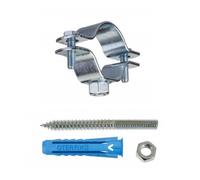 COLLARE PESANTE OTER ZINCATO TUBAZIONI DA 3/8" A 4" CONFEZIONE 10 PEZZI