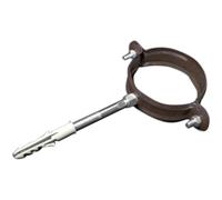 Collare PLUVIALE Rotondo Pre Verniciato Diametro 80 Color Rame