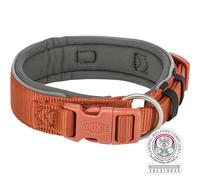 Collare premium, extra largo 46-55 cm/50 mm ruggine/grafite