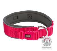 Collare premium, extra largo 53-62 cm/50 mm fucsia/grafite