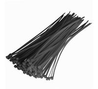 Collare rapido nero confezione da 100 collari 300 x 4,8 mm